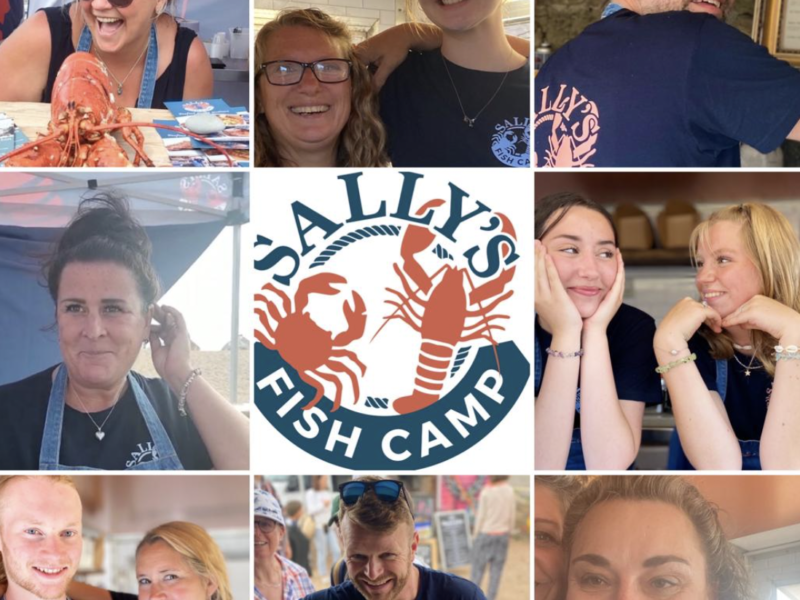 end of season Sallys fish camp